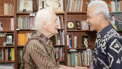 Romo Magnis Bocorkan Hadiah Pemberian Ganjar: Membantu Saya Berjalan Lurus