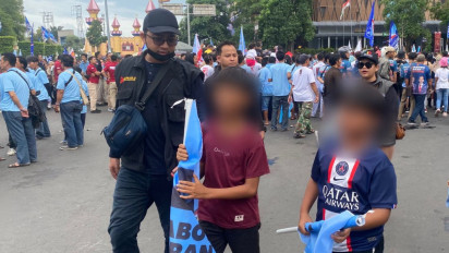 Bawaslu Temukan Ratusan Anak Ikut Kegiatan Kampanye Prabowo-Gibran di Semarang