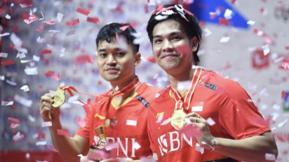 Ganda Putra Indonesia Menang di Indonesia Master 2024, Presiden Joko Widodo Ucapkan Selamat