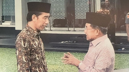 Cerita Jusuf Kalla Dikecam Karena Kenalkan Jokowi ke Nasional dan Megawati: Ini Gara-gara Bapak