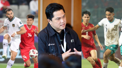 Erick Thohir Singgung Jordi Amat dan Marselino Ferdinan Usai Timnas Indonesia Gagal Lolos 16 Besar Piala Asia 2023, Menurutnya Skuad Garuda Hanya...