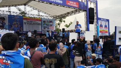Kampanye Akbar EBY di Ponorogo, Ajak Warga Pilih Prabowo