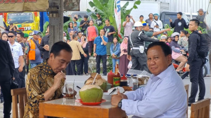 Jokowi dan Prabowo Makin Mesra Usai Makan Bakso di Magelang, TKN Bongkar Dampak di Pilpres 2024