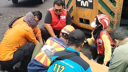 Tidak Melihat Belakang saat Kemudikan Alat Berat (Reach Stacker), Pekerja Pelabuhan Tewas Tertabrak