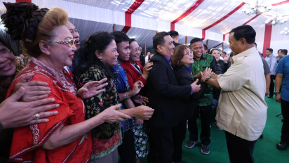 Silaturahmi dengan PGPI di Hambalang, Prabowo Ceritakan Asal Usul Nama Padepokan Garuda Yaksa