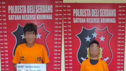 Todongkan Celurit, Komplotan Begal Sadis Bersajam Diringkus Jatanras Polresta Deli Serdang