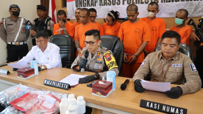 Polresta Magelang Ungkap 8 Kasus Penyalahgunaan Narkoba, Tangkap 6 Tersangka