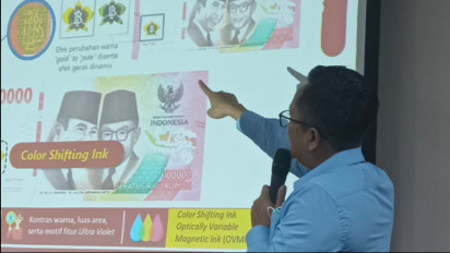 Peredaran Uang Palsu di Jawa Timur Menurun, Kualitas Uang Kwartal Rupiah Semakin Canggih dan Sulit Dipalsukan