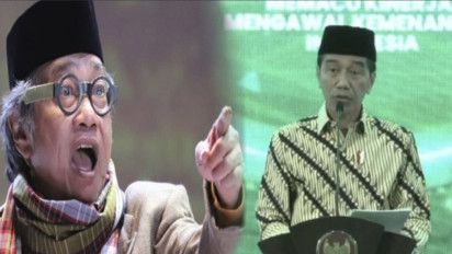 Butet Kartaredjasa Ingatkan Jokowi Agar Tak Bandel: Soeharto Aja Tumbang