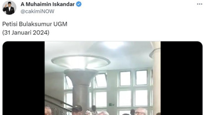 Cak Imin Unggah Video Petisi Bulaksumur UGM di X, Netizen: Slepetan Maut!