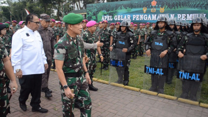Kodam I/Bukit Barisan Terjunkan 15 Ribu Personel TNI dan Alutsista untuk Pengamanan Pemilu 2024
