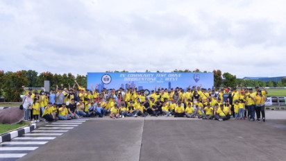 Bridgestone Indonesia Perkenalkan Size Terbaru Ecopia EP150 ke Komunitas Wuling Electric Vehicle Indonesia (WEVI)