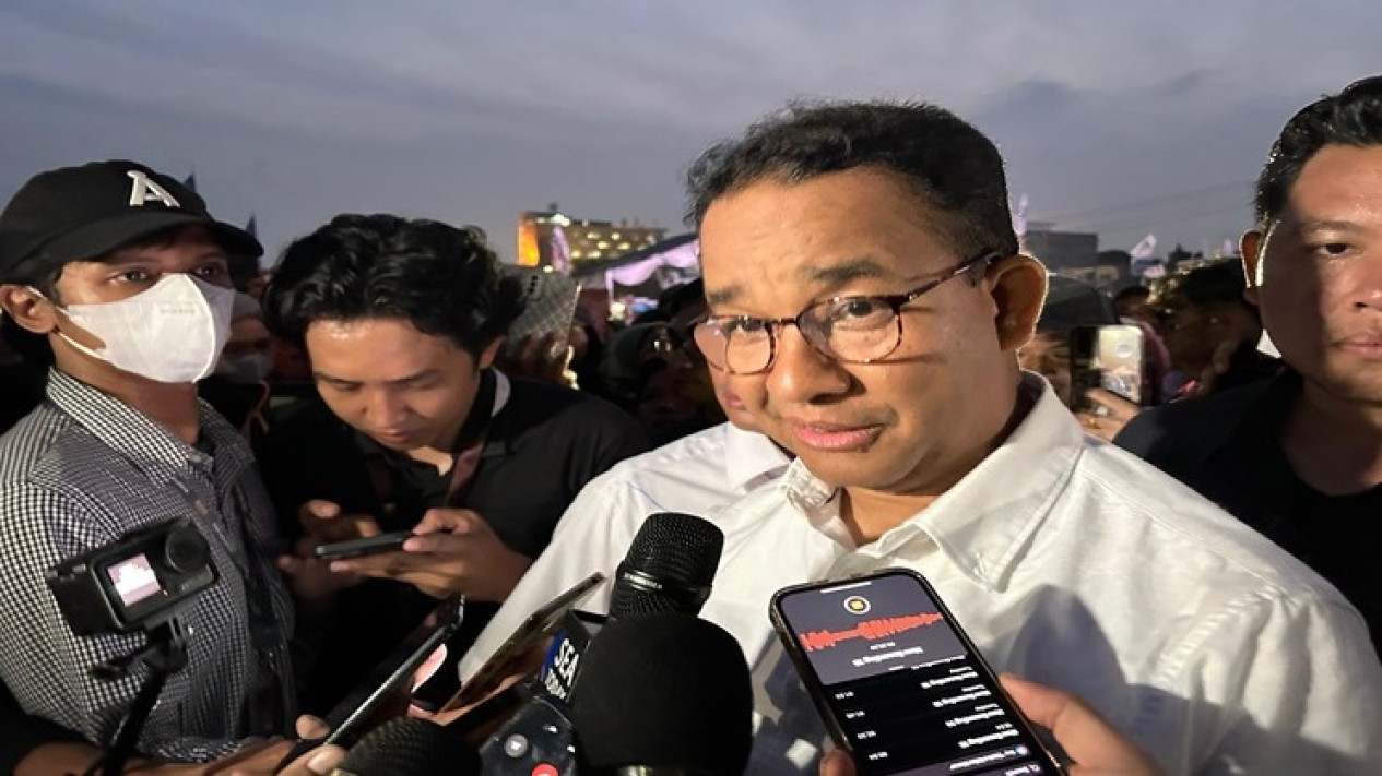 Anies Bantah Isu Izin Kampanye Akbar di JIS Dipersulit: Ini Bukan Konser!
            - galeri foto