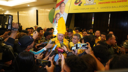 Airlangga Instruksikan Golkar Sulsel Pertahankan Kemenangan dan Menangkan Prabowo-Gibran