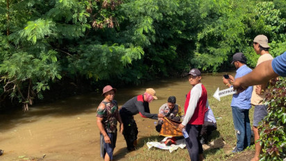 Jasad Bayi Ditemukan Mengapung di Sungai, Ternyata Dibunuh Ibu Kandung