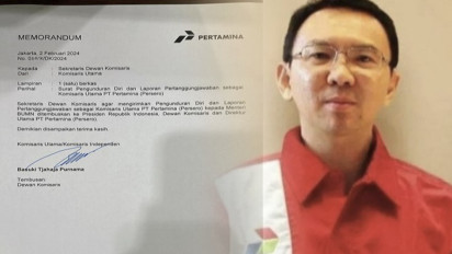 Ngebet Menangkan Ganjar, Ahok Mundur dari Komisaris Pertamina