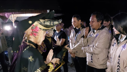 Relawan SekNas Road to Sumatera, Disambut Tokoh Masyarakat di Kota Payakumbuh 