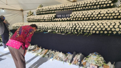 Tak Terima Pembatalan Penyelidikan Ulang, Keluarga Korban Tragedi Itaewon Gelar Aksi Demo