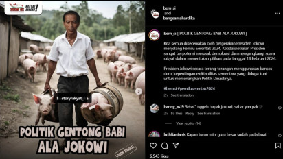 Mencengangkan! Politik Gentong Babi Ala Jokowi Viral di Medsos, Netizen Tulis Komentar Menohok