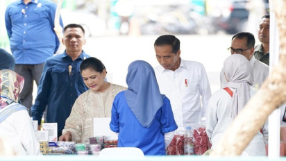 Lagi-lagi, Jokowi Puji Produk Nasabah PNM Mekaar yang Sudah Ekspor