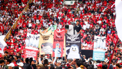 Kampanye Akbar Ganjar-Mahfud di GBK Diwarnai Aksi Pukul Kentungan, Megawati : Tingkatkan