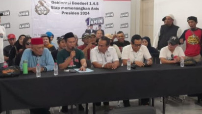 Anak STM Turun Gunung Menangkan Anies-Muhaimin, Alumni Boedoet 145 Resmi Dukung AMIN