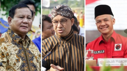Mengejutkan! Begini Elektabilitas Anies, Prabowo dan Ganjar Jelang Debat Pamungkas