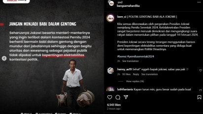 Jelang Debat Pamungkas Capres, Mencuat Isu Politik Gentong Babi Ala Jokowi di Medsos