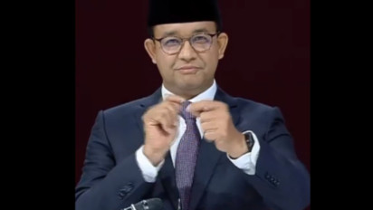 Anies Buka Debat Pakai Bahasa Isyarat, Ternyata Ini Artinya