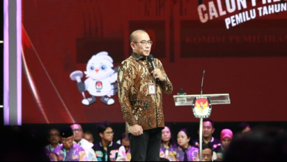 Ketua KPU Hasyim Asy'ari: Pemungutan Suara Pilpres 2024 Sisakan Waktu 10 Hari Lagi