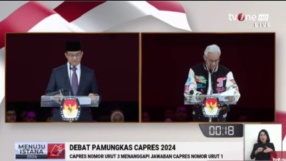 Debat Kelima Pilpres 2024, Anies Baswedan :  Budaya Bukan Hanya Warisan Masa Lalu