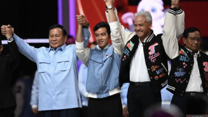 "Makan Gratis" Jadi Kata Paling Sering Disebut Prabowo di Debat Kelima