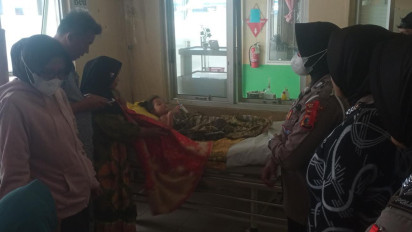 Diserang Monyet Jantan, Bocah Perempuan di Madina Alami Luka Serius