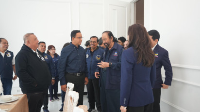 Surya Paloh Puji Kelihaian Anies Baswedan Saat Debat Capres Terakhir: Impresif Sekali