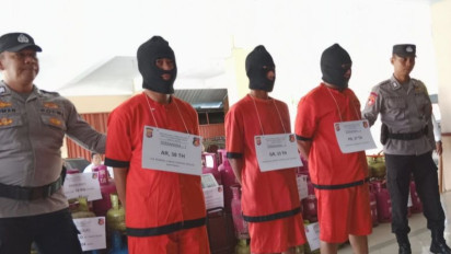 Polda DIY Ringkus Tiga Pelaku Penyalahgunaan Gas Elpiji Bersubsidi
