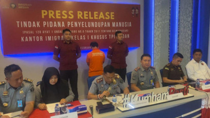 4 Kali Berhasil Seludupkan PMI Ilegal, Rambo Diamankan Petugas Imigrasi Medan