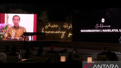 Presiden Jokowi: Penghargaan Zayed Award Kebanggaan bagi NU-Muhammadiyah