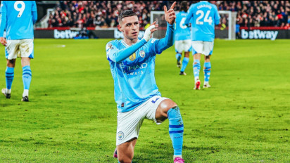 Cetak Hattrick untuk Manchester City, Pep Guardiola Sanjung Phil Foden