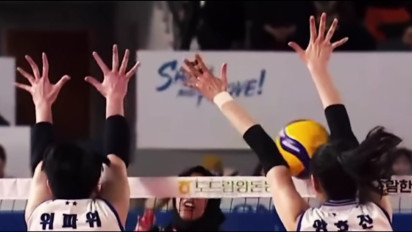 TV Korea Tak Perlihatkan Momen Ini, Megawati Hangestri Tunjukkan Sikap khas Orang Indonesia Usai Spike Kena Muka Lawan