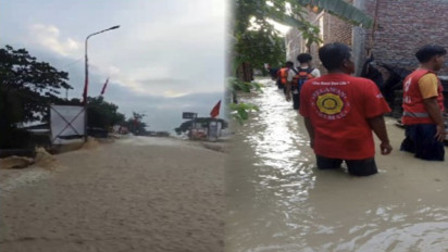 Sebanyak 33 Desa Terendam Banjir di Kabupaten Grobogan