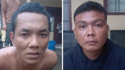 Tampang Dua Begal yang Tewaskan Mahasiswi Unsri Nazwa Keyza Safira, Ini Kronologi Penangkapannya