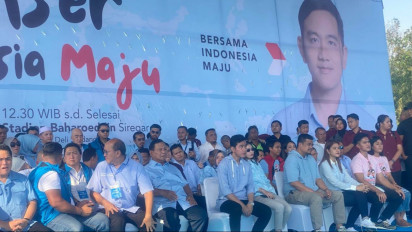 Dukung Kampanye Prabowo di Deli Serdang, Squad Lengkap Anak Presiden Jokowi Hadir