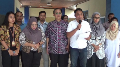 Kampus Wartawan Stikosa AWS Ikut Bersuara, Dukung Pemilu Damai, Hormati Jurnalis Saat Liputan Pemilu  