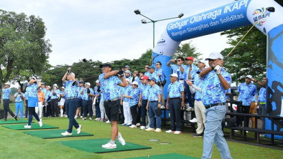 Sambut Ulang Tahun ke-22, IKAPI Gelar Turnamen Golf GO IKAPI 2024