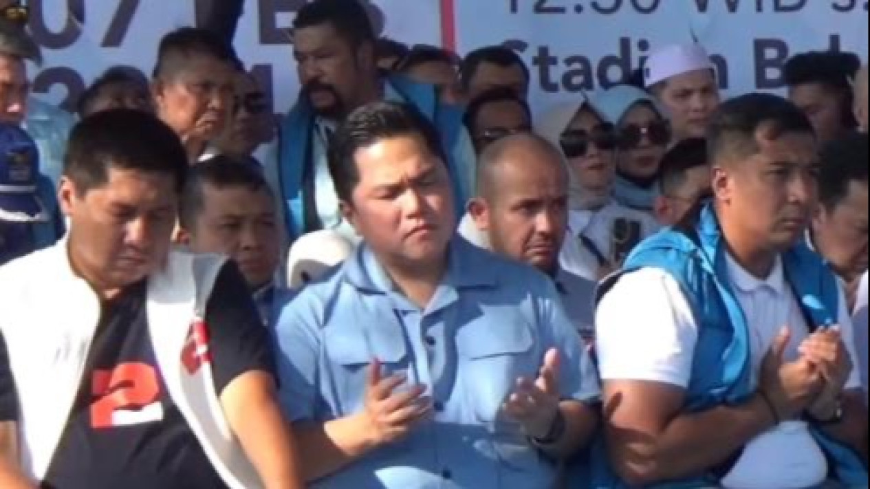 Jika Pilih Prabowo Gibran, Erick Thohir Ungkap Sepak Bola Indonesia Bisa Maju
            - galeri foto