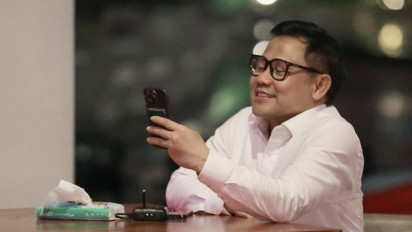 Berbunga-bunga Tweet-nya Dibalas Fedi Nuril, Cak Imin: Maknyos Dijawab Idolaku