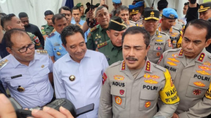 Berkunjung ke Makassar, Wakapolri Tegaskan Tidak Ada Instruksi Video Testimoni Rektor