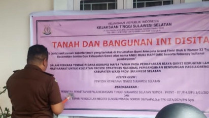 Ganti Kerugian Negara, Aset Terduga Korupsi Bendungan Passeloreng Disita