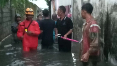 Hujan Deras Mengguyur Kabupaten Jember, 119 Rumah Terendam Banjir