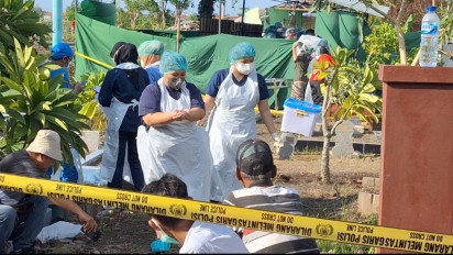Ada Dugaan Penganiayaan, Labfor Polda Jateng Bongkar Makam Korban Kecelakaan di Brebes